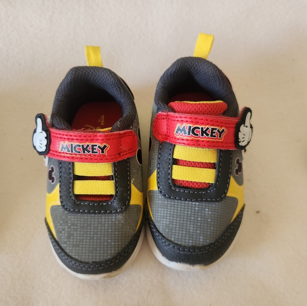 Mickey Mouse shoes size 4
